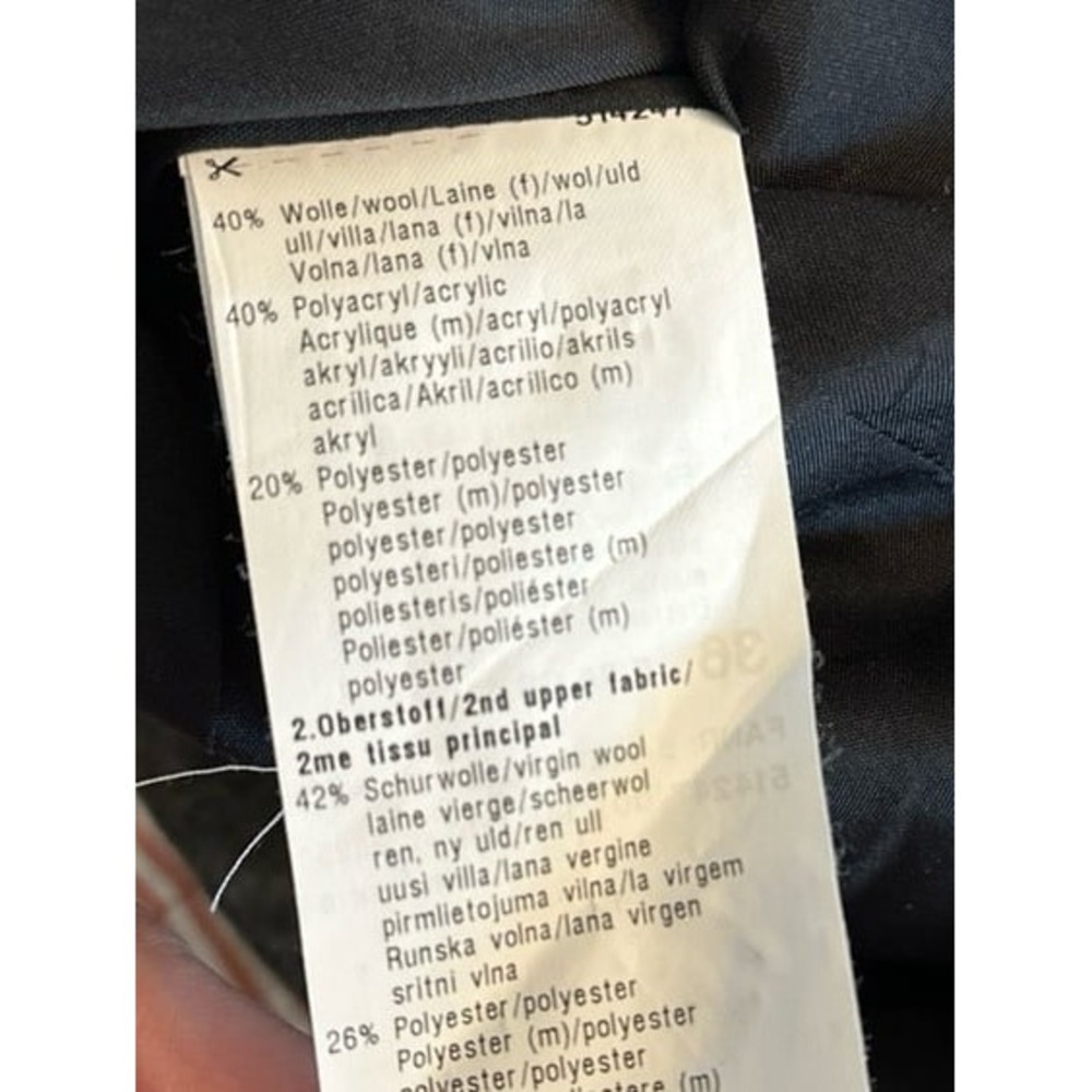 Basler Wool Blend Structured Blazer Jacket Eu 36 … - image 6